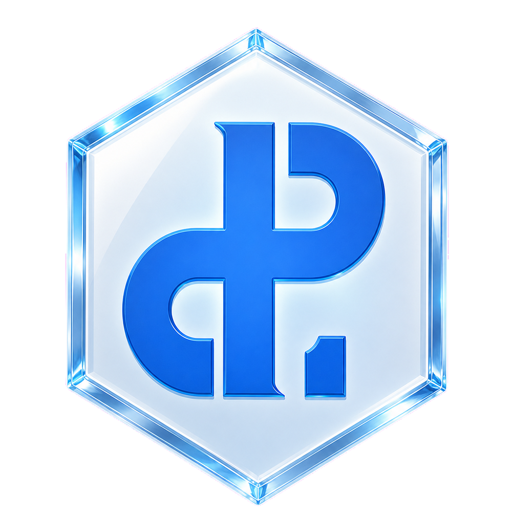 Pharbaco — logo pha lê 3D
