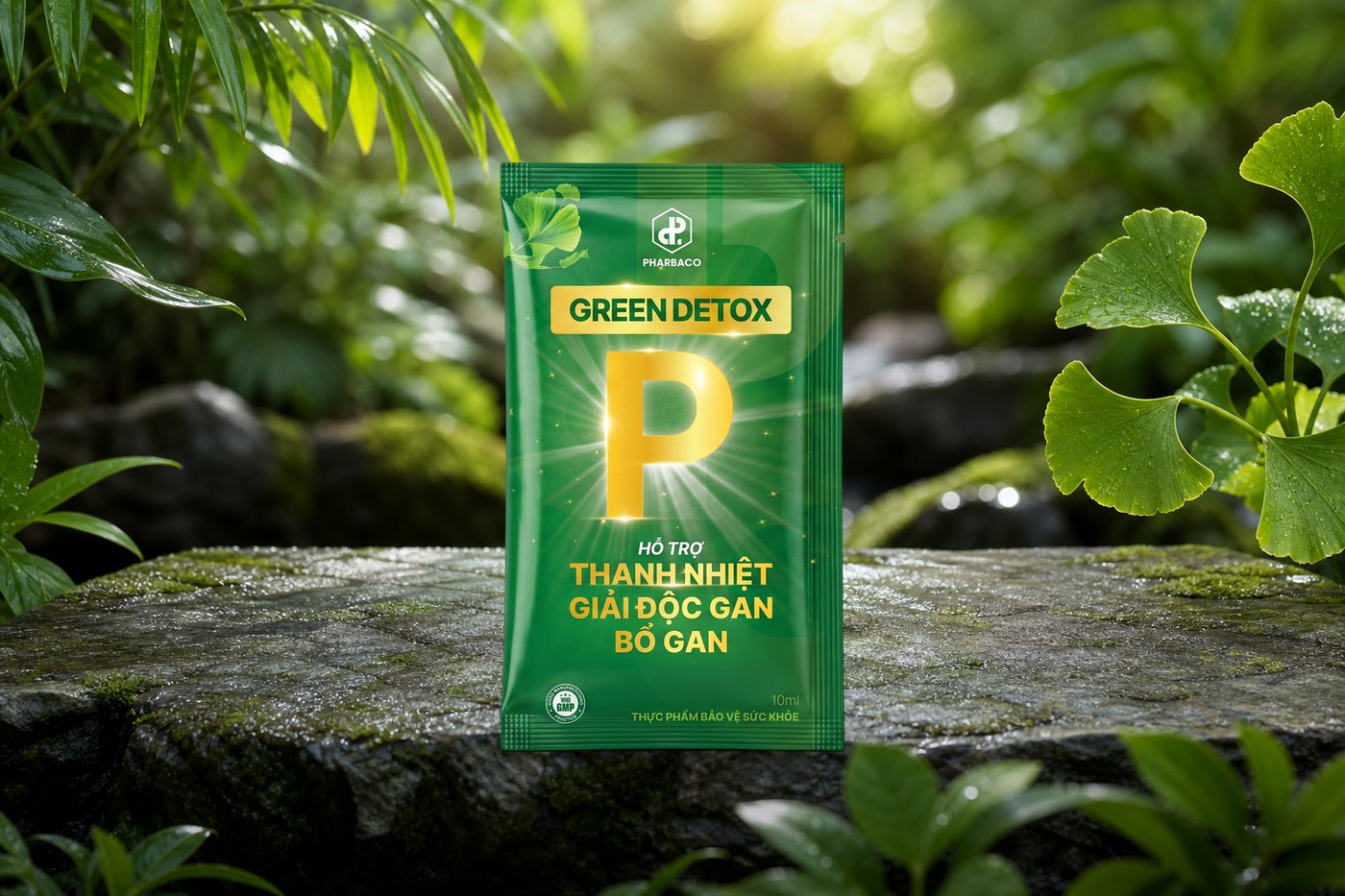 Gói siro GREEN DETOX P 10ml